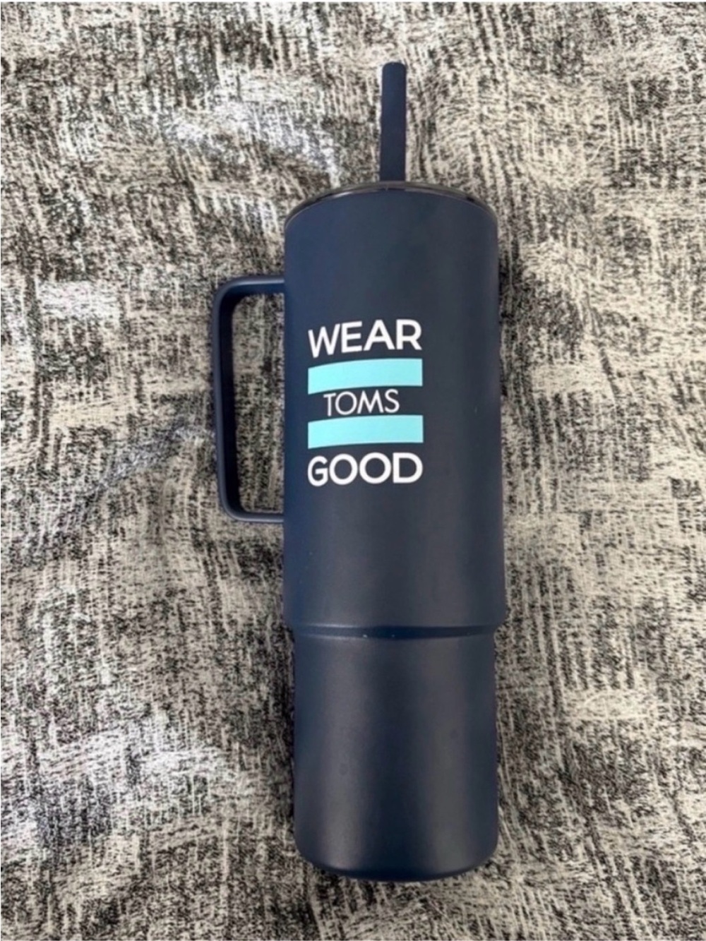 Tom’s MiiR 32 oz Tumbler Dark Blue NWOT